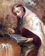 sv. Janez od Križa pri ustvarjanju 