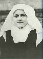sv. Terezija kot novinka v karmelu Lisieux 