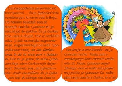 ljubezen v srcu Cerkve ??